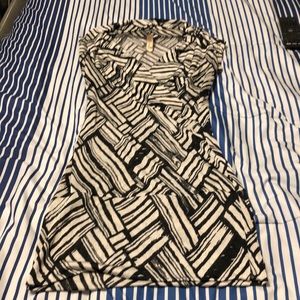 Black and white dress